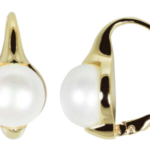 JwL Luxury Pearls Pozlacené náušnice s pravými perlami JL0532