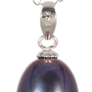 JwL Luxury Pearls Přívěsek s pravou modrou perlou JL0439