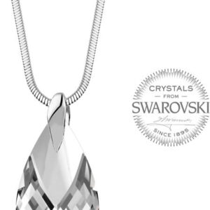 Levien Dámský náhrdelník s krystalem Pear Metcap