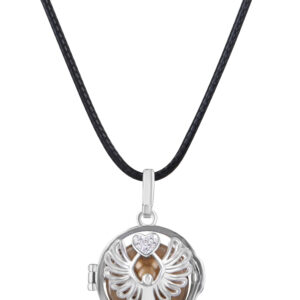 MUMMY BELL Dámský náhrdelník hnědá rolnička Poselství K10PH18