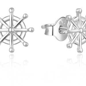 MOISS Hravé stříbrné náušnice ve tvaru kormidla E0002503