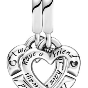 Pandora Stříbrný přívěsek srdíčkový medailonek 799538C01