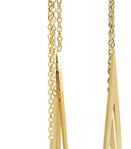 Troli Luxusní pozlacené náušnice