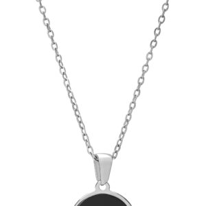 Troli Originální ocelový náhrdelník s písmenem D