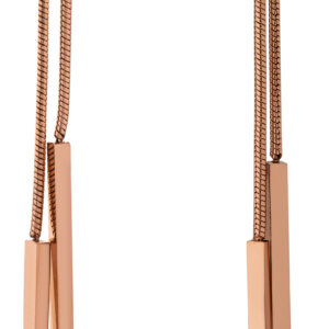 Troli Výrazné dlouhé bronzové náušnice