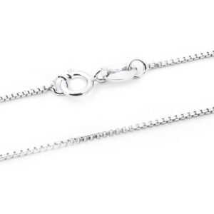 Beneto Exclusive Dětský stříbrný řetízek Kostka/Venezia AGS1422 38 cm