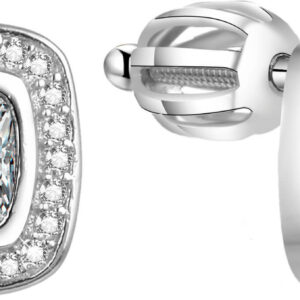 Beneto Stříbrné náušnice se zirkony TAGUP1604S