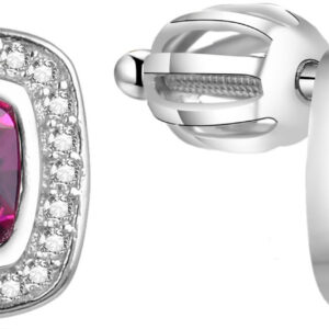 Beneto Stříbrné náušnice se zirkony TAGUP1605S