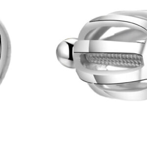 Beneto Stříbrné srdíčkové náušnice s perletí AGUP1653S