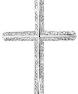 Beneto Stříbrný přívěsek Křížek AGH94