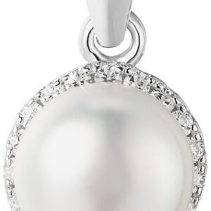 Beneto Stříbrný přívěsek se sladkovodní perlou AGH97