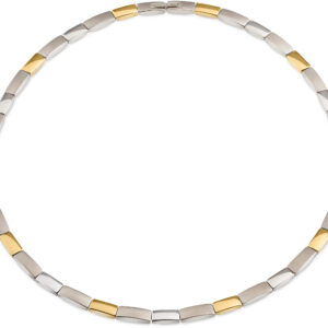 Boccia Titanium Nadčasový bicolor náhrdelník z titanu 08043-02