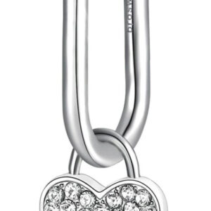 Brosway Romantická single náušnice s krystaly 2v1 Chakra BHKE121