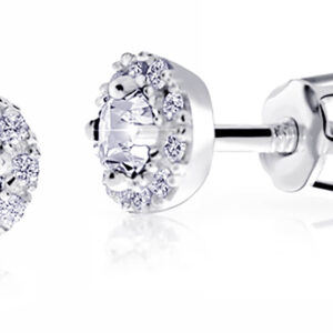 Cutie Diamonds Skvostné peckové náušnice z bílého zlata s brilianty DZ9002-3100-30-00-X-2