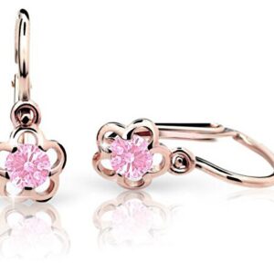 Cutie Jewellery Dětské náušnice C1945-10-X-4 růžová