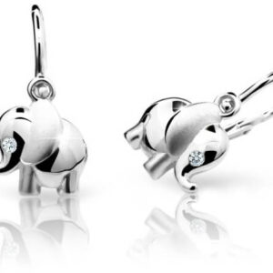 Cutie Jewellery Dětské náušnice z bílého zlata C1955-10-10-X-2