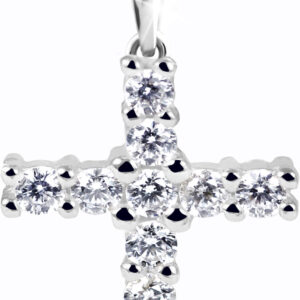 Cutie Jewellery Moderní přívěsek Křížek Z60100-40-10-X-2