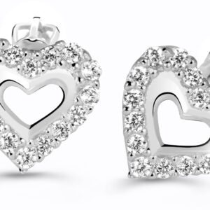 Cutie Jewellery Srdíčkové náušnice Z60213-30-10-X-2