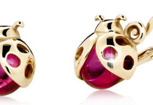 Cutie Jewellery Zlaté dětské náušnice Berušky C2008-10-40-X-1