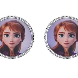 Disney Půvabné dívčí náušnice Anna Frozen ES00024SL.CS