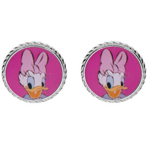 Disney Půvabné stříbrné náušnice Daisy Duck ES00029SL