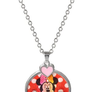 Disney Slušivý dívčí náhrdelník Minnie Mouse NH00544RL-16