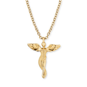 Engelsrufer Pozlacený náhrdelník Anděl ERN-LILANGEL-G