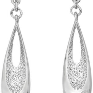 Hot Diamonds Něžné stříbrné náušnice s diamanty Quest DE648