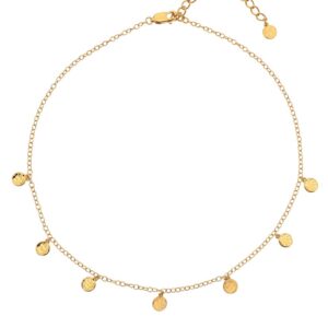 Hot Diamonds Půvabný pozlacený náhrdelník s diamantem Jac Jossa Soul DN148