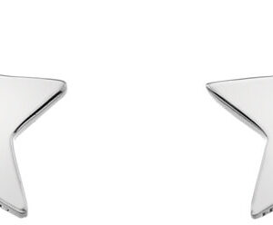 Hot Diamonds Stříbrné hvězdičkové náušnice s pravými diamanty Amulets DE587