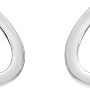 Hot Diamonds Stříbrné kapkové náušnice s pravými diamanty Amulets DE615