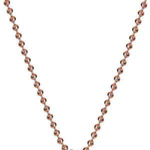 Hot Diamonds Stříbrný řetízek Emozioni Rose Gold Bead Chain 18 CH007