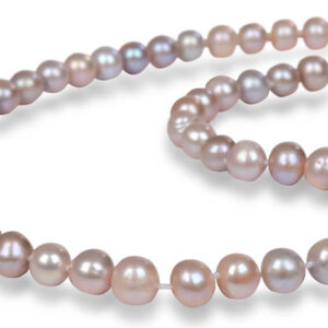 JwL Luxury Pearls Náhrdelník s pravými růžovými perlami JL0266
