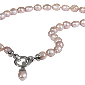 JwL Luxury Pearls Náhrdelník z pravých růžových perel JL0555