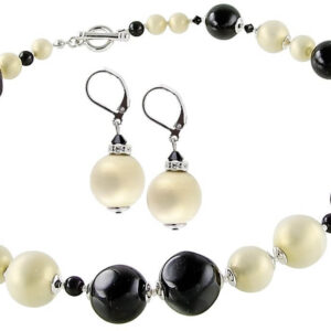 Lampglas Elegantní souprava šperků Ultimate Beauty z perel Lampglas CQ1 (náhrdelník