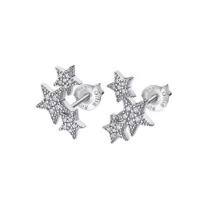 Lotus Silver Elegantní stříbrné náušnice se zirkony Hvězdičky LP3192-4/1