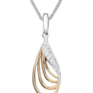 MOISS Módní bicolor přívěsek se zirkony P0000623