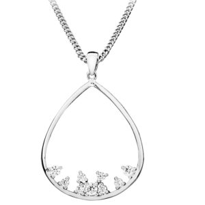 MOISS Úchvatný stříbrný přívěsek se zirkony P0000610