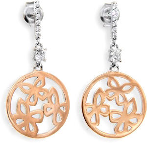 Modesi Náušnice J202CZ-R