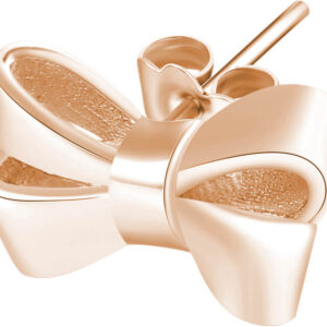 Rosato Bronzová single náušnice Mašle Storie RZO018