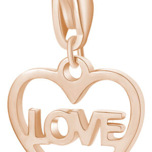 S'Agapõ Bronzový přívěsek Srdíčko Happy SHA366