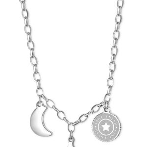 S'Agapõ Kouzelný ocelový náhrdelník s přívěsky Happy SHAR01