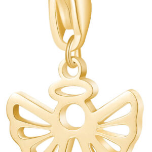 S'Agapõ Pozlacený přívěsek Anděl Happy SHA356