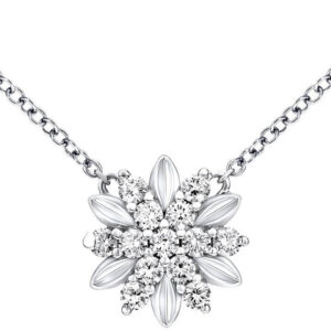 Silvego Stříbrný náhrdelník ALIVIA s krystaly Swarovski MWN10855A