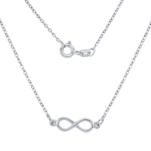 Silvego Stříbrný náhrdelník Infinity SMJN023WJ4ZT