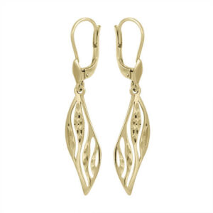 Soliter Krásné náušnice ze žlutého zlata 231 001 00625