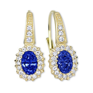 Soliter Luxusní náušnice ze žlutého zlata 239 001 00851