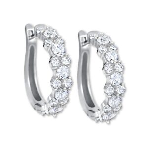 Soliter Luxusní stříbrné náušnice 436 001 00501 04