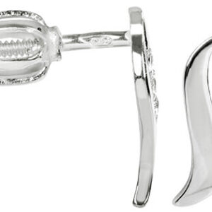 Soliter Náušnice z bílého zlata s krystaly 239 001 00519 07