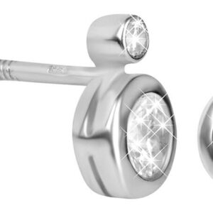 Soliter Stříbrné náušnice s čirými krystaly 436 001 00440 04